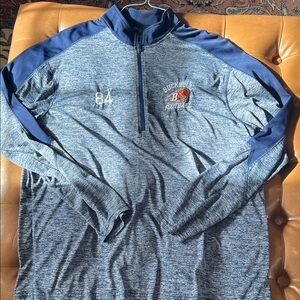 Holloway Navy Heather Quarter-Zip Pullover